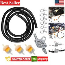 Gas Fuel Line Hose Kit Compatible With GY6 50cc 110cc 125cc 150cc 250cc ATV S...