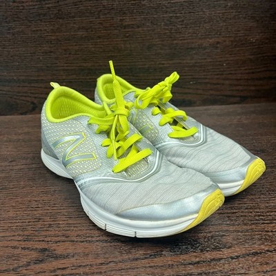 New Balance WX711GY Women's Running Shoes Size 9 Gray Yellow Athletic Sneakers
