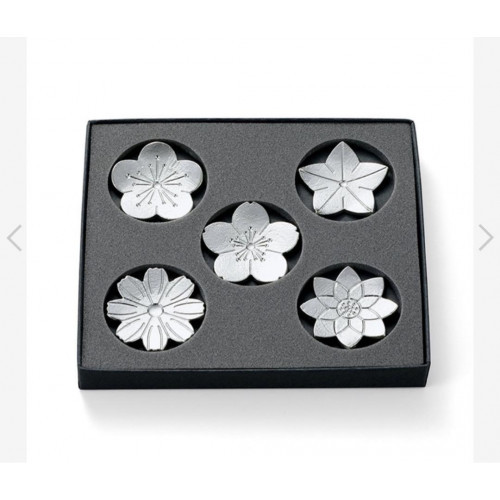Nosaku Chopstick Rest Hanabana from japan 5 Pack Nosaku Kaori Tin 150g new - Picture 11 of 12