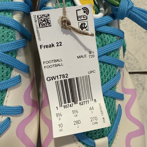 New Adidas Freak 22 Simpsons Krusty The Clown Football Cleats Size 10 GW1782 - Picture 3 of 9