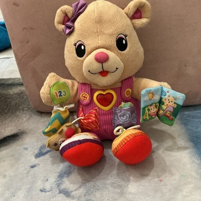 VTech Multicolor Alphabet Interactive Learning Bear Plush Toy