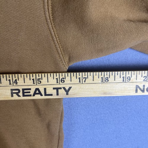 Carhartt Full Zip Hoodie Tan Boys Size Medium (10/12) - Picture 5 of 6