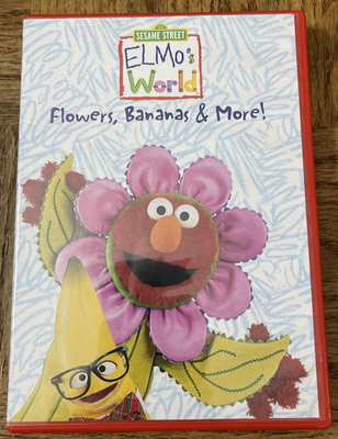 Sesame Street Elmos World Flowers Bananas And More DVD 74645143590