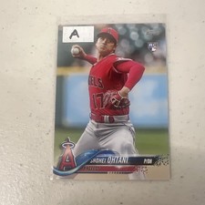 2018 Topps Update Series - Shohei Ohtani #US1 Pitching, Red Jersey (RC)