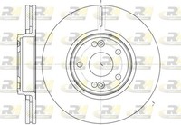 2X Roadhouse Bremsscheibe 6612.10 FüR Renault Laguna KG0 BG0 300Mm 2 16V BG0A