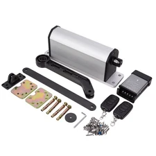 2200Ibs Automatic Sliding Gate Opener Heavy Duty Door Operator w/ Remotes---