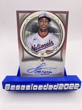 2021 Topps Definitive Luis Garcia Jr. On-Card Rookie Auto /50 Nationals RC Nats