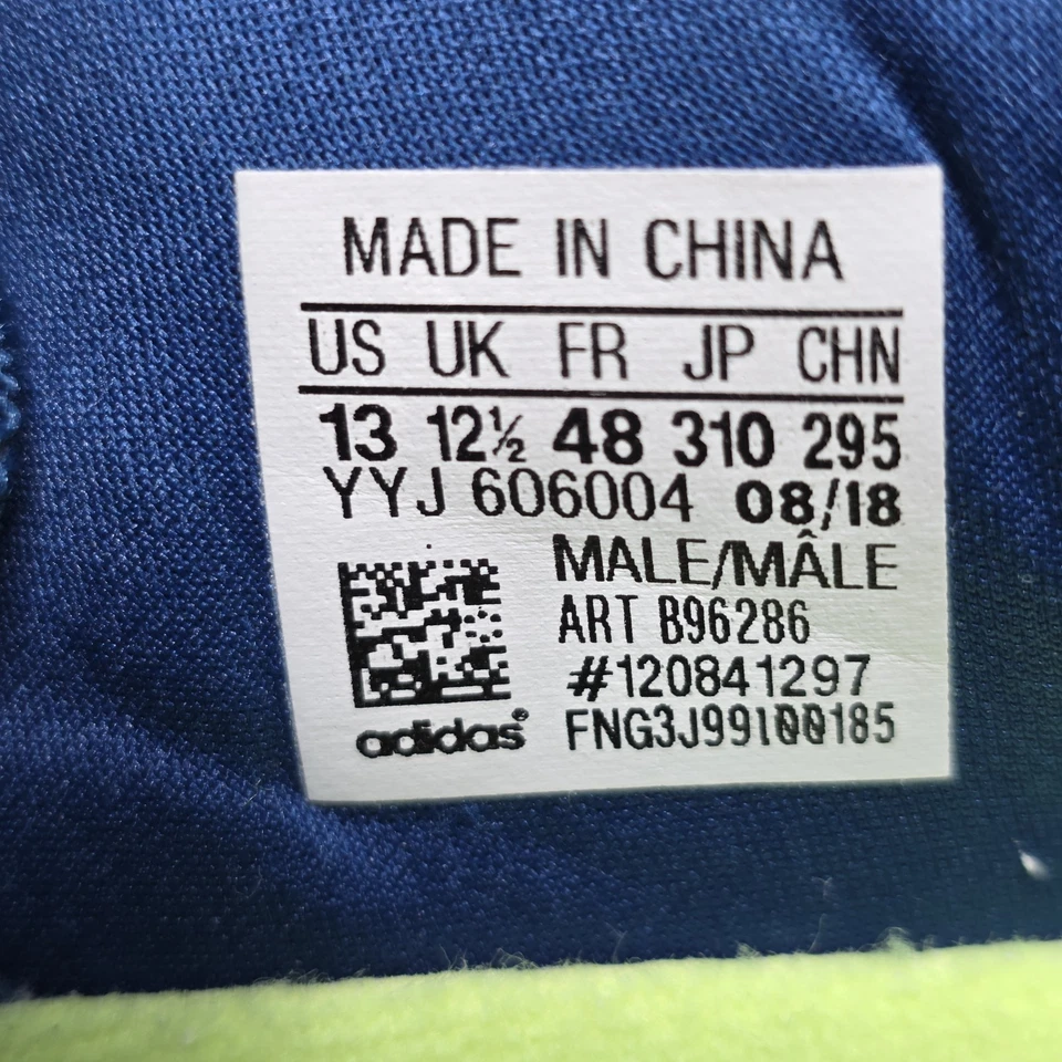 Adidas Solar Boost Trail Running Shoes Legend Marine Blue B96286 Men's Size 13 - Image 4 of 4