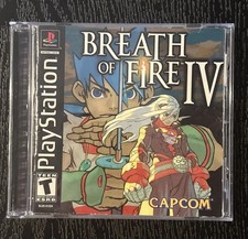 Breath of Fire IV 4 (Sony PlayStation 1, 2000) PS1 Capcom RPG, CIB Complete