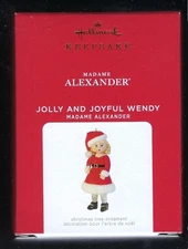 Hallmark 2021 Madame Alexander Jolly and Joyful Wendy 26th in Series Ornament