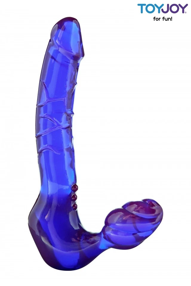 Strap On Bend Over Boyfriend Purple - Toy Joy Falli Dildo 103953