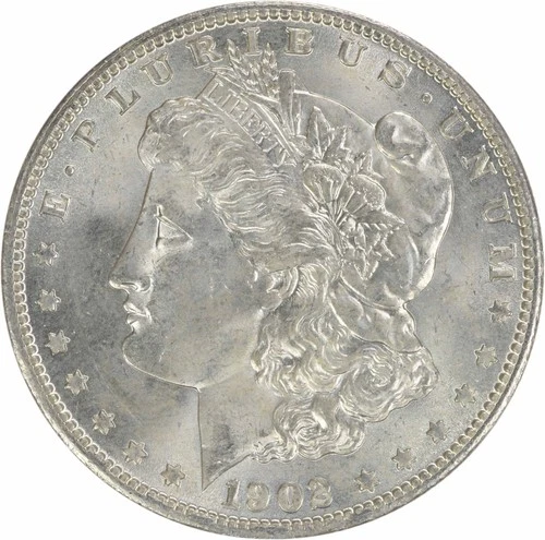 1902-O Morgan Silver Dollar Choice BU Uncertified #707