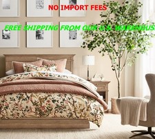 Pottery Barn Nola Songbird Duvet Cover 100% Cotton Floral & Bird BRAND NEW TAG