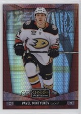 2024-25 O-Pee-Chee Platinum Red Prism 181/199 Pavel Mintyukov #190 0l3j