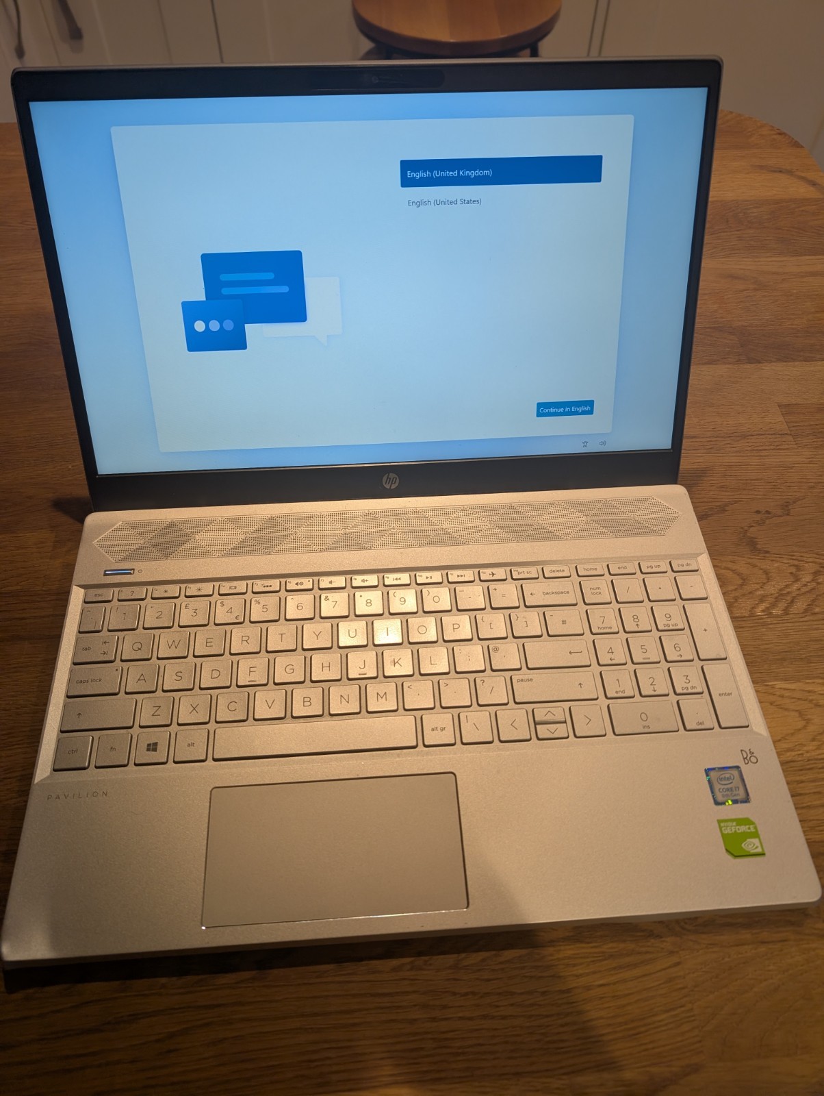 HP Pavilion Laptop 15-cs0016ne Silver