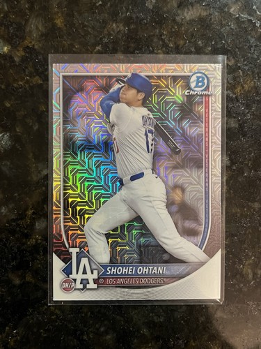 2025 Bowman Chrome Shohei Ohtani #17 Mega Box Mojo Refractor LA Dodgers