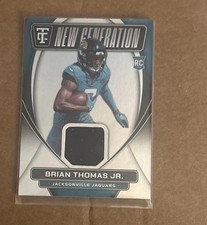 2024 Totally Certified Brian Thomas JR Rookie Black Patch New Generation Jaguars