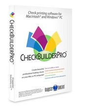 CheckBuilderPro - Windows Mac Check Printing Software NEW