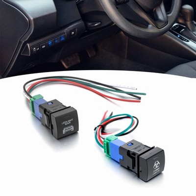 2X ZOMBIE+LED Light Bar Push Button Switch For Toyota Tacoma/4Runner/Tundra 2026