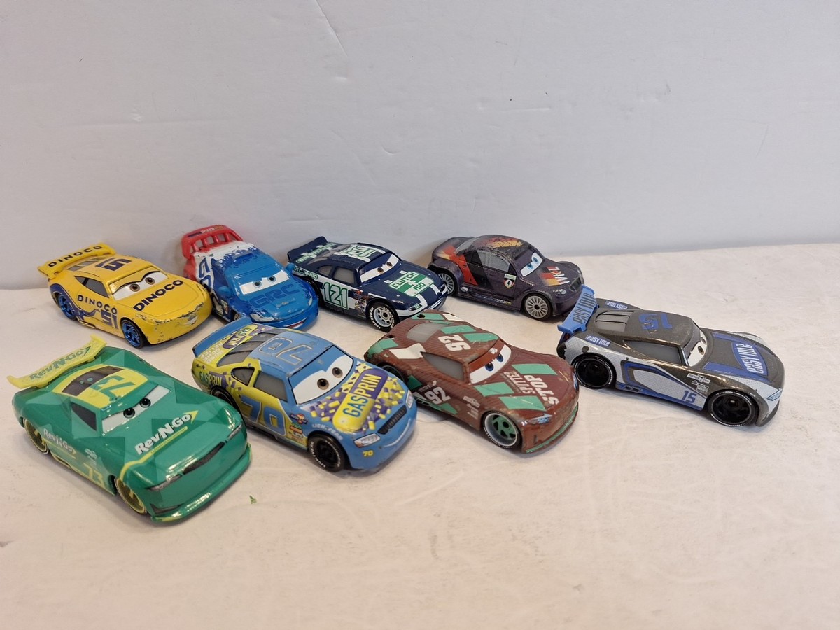 Lot Of 8 Disney Pixar Cars Loose Assorted Racers | eBay