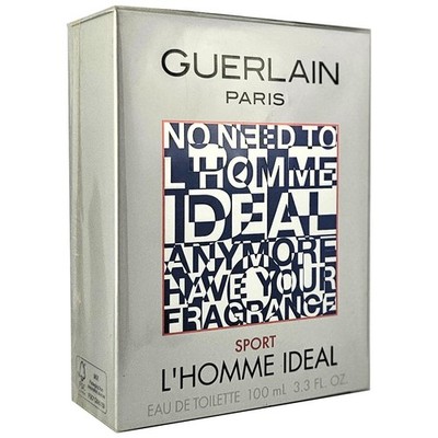 GUERLAIN L'Homme Ideal Sport Eau de Toilette 100 ml- Vintage