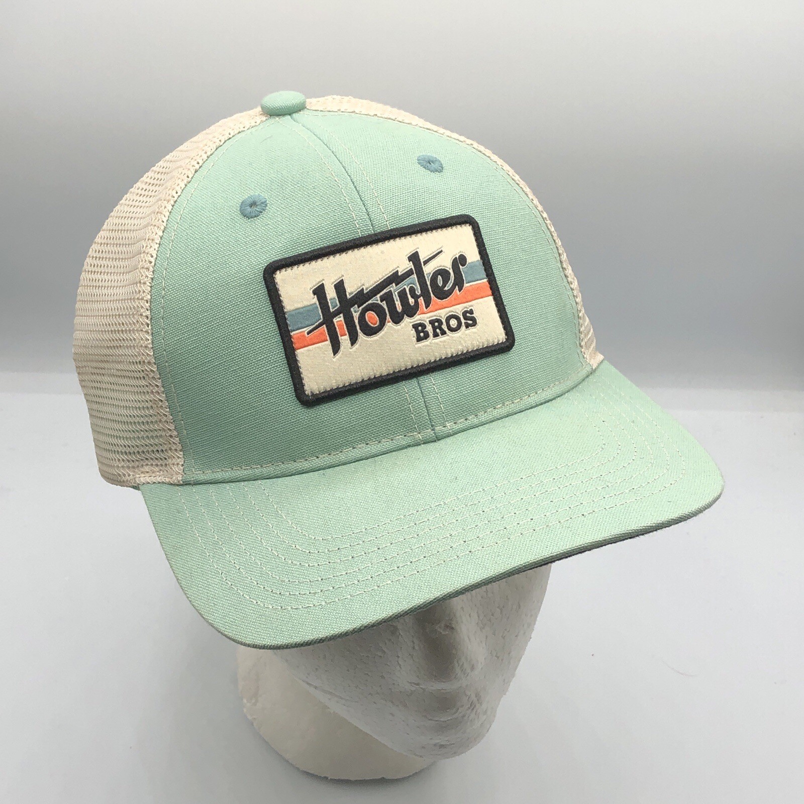 Howler Bros Snapback Trucker Patch Front Mesh Bac… - image 10