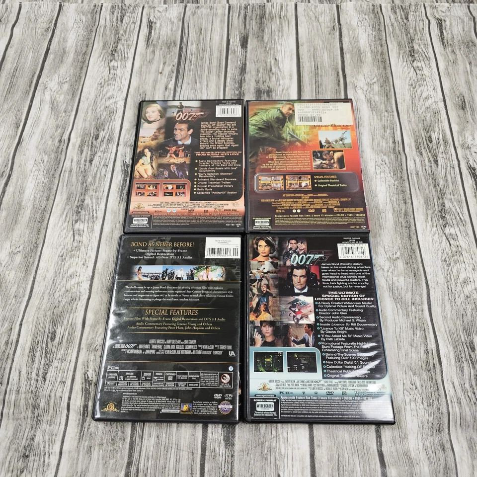 Lot Thunderball Russia Never License (DVD, 2012) 007 Sean Connery James Bond - Image 3 of 4