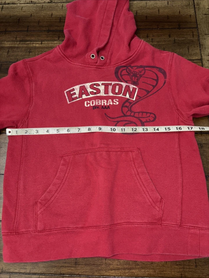 Cherokee Easton Cobras Boys Red Hoodie Size 6/7 - Image 4 of 4