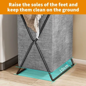 Foldable Laundry Basket with Lid