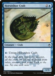 Horseshoe Crab 61/249 Masters 25 Magic: The Gathering