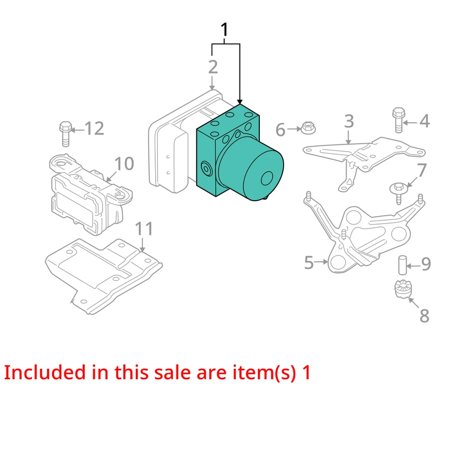 Módulo de control de bomba abs BMW 328i Xdrive R78H7 Foto 3 de 4