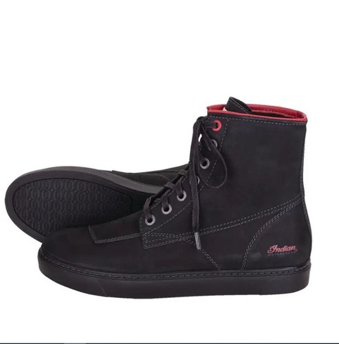 Indian Motorcycle Men's Leather Bryant Sneaker Black 2860667 - Bild 5 von 9