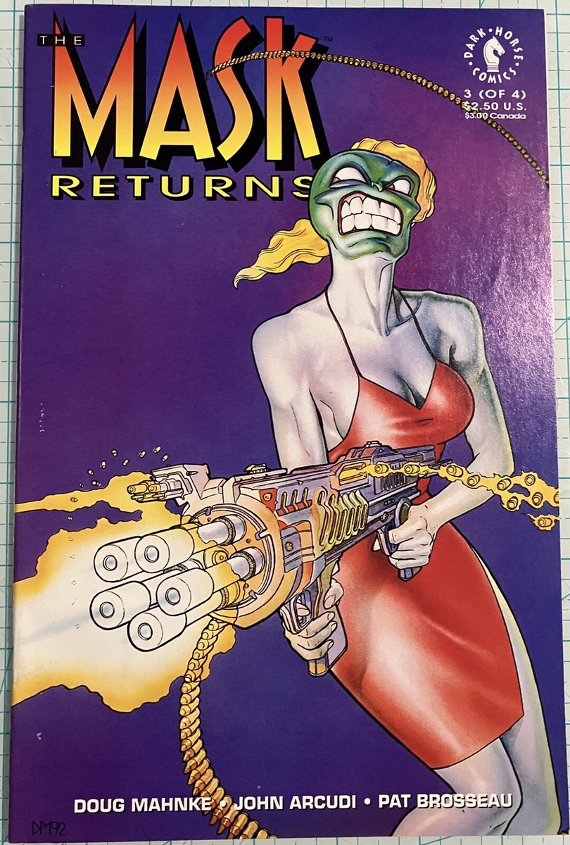 The Mask Returns #3 NM/NM- 1st Appearance Female Mask 1993 Dark