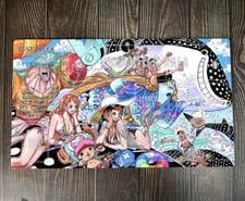 O-P Playing Mat Trading Card Game OPCG TCG CCG Mat Duel Playmat Free Bag