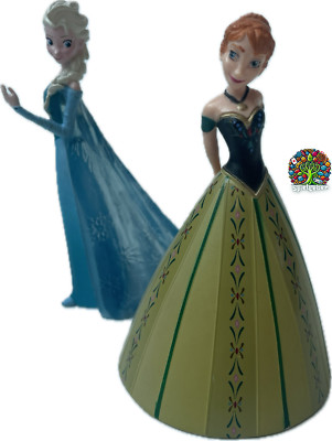 Disney Frozen Die Eiskönigin Anna & Elsa 2 x Figur Bullyland Bully Princess