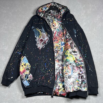 geronimo スカジャン 80's Geronimo Genuine Korean Leather Jacket