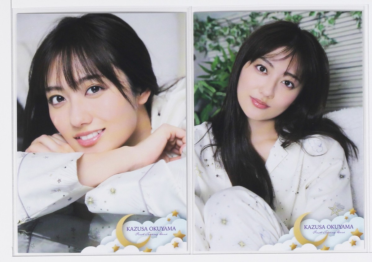 セクシーカード KAZKI 52枚 Set of 2 cards NO.52&53 (Kazusa Okuyama) -Japanese Bikini