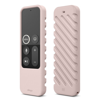 Apple TV Remote Case - elago  R3 Protective Case for 4K / 4th Gen [Sand Pink]