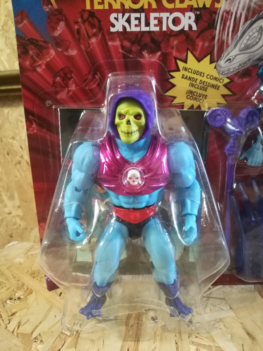 MASTERS OF THE Universe Origins - Figurine TERROR CLAWS SKELETOR Neuf