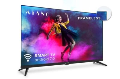 Kiano Elegance TV 32'' Smart LED, 1366x768 HD, Android 11, WiFi, DVB-T2, HDMI