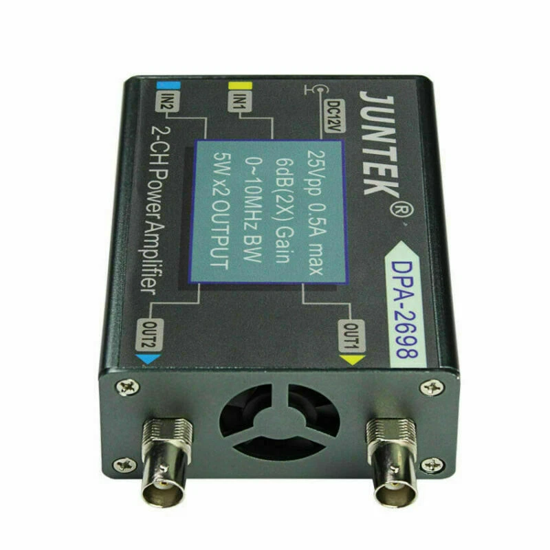 4.06‘“ 2-CH 5W*2 DDS Function Signal Generator DC Power Amplifier 0-10MHz New - Image 3 of 4