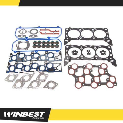 Head Gasket Set Fit 9800 Ford E150 E250 F150 4.2L & 9904 Mustang 3.8L