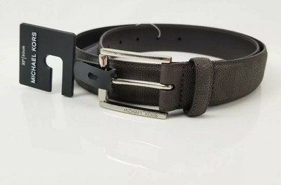 michael kors monogram belt mens