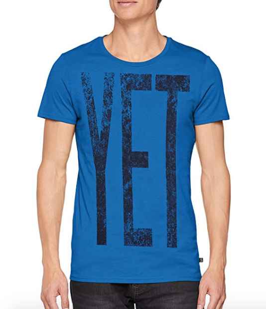 Q/S designed by Men's T-Shirt With Statement Print