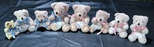 Family of 8 Teddy Bears with Posable Arms and Legs. 4"-10"       is enough