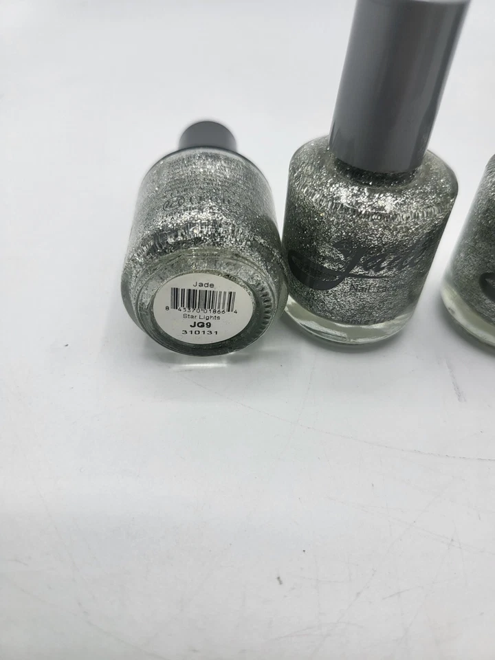 Lechat нефрит звезда света женщин Серебряный гель польский и лак для ногтей 1/2 унций лот из 3 - Изображение 2 из 4