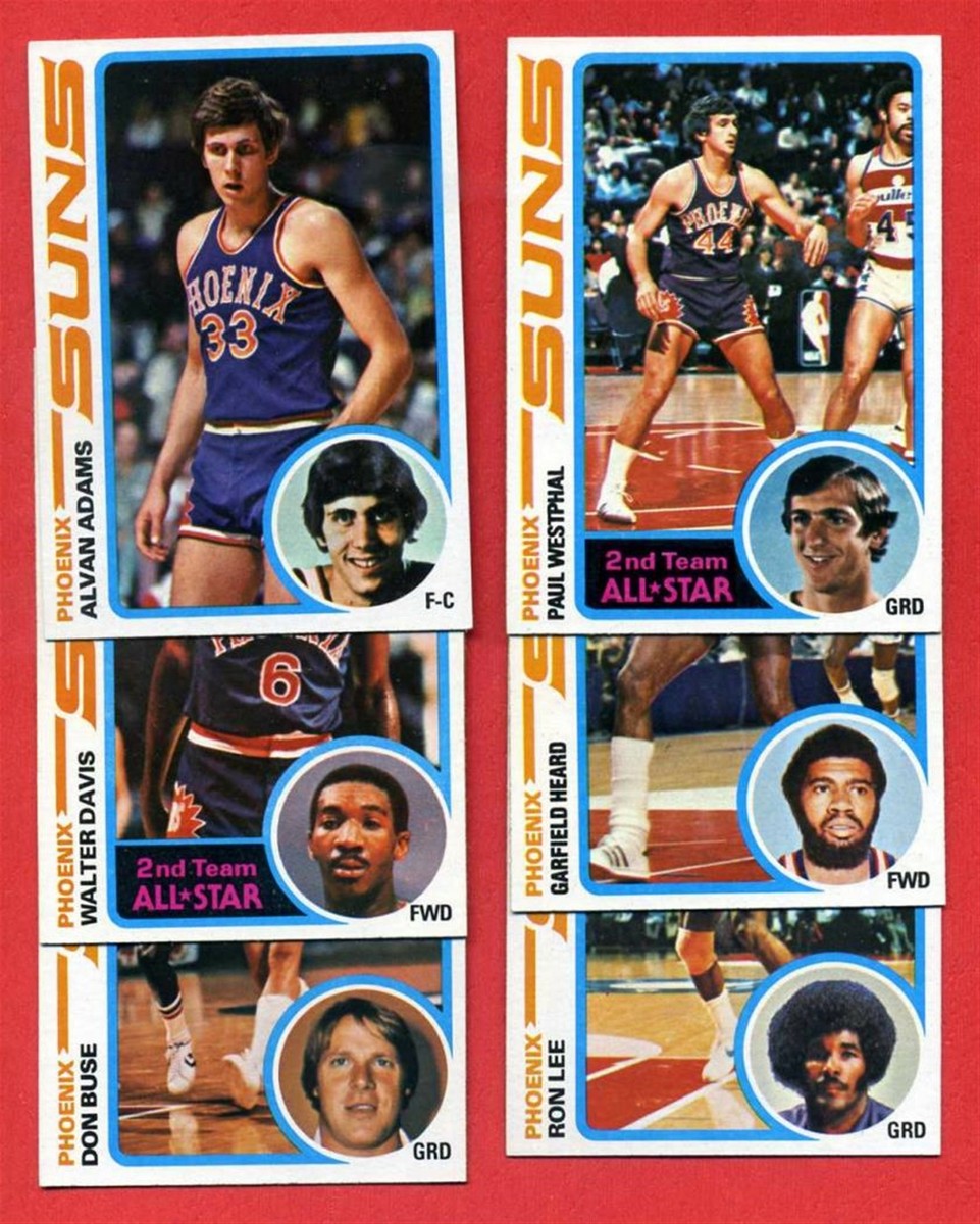 1978-79 Topps PHOENIX SUNS cards