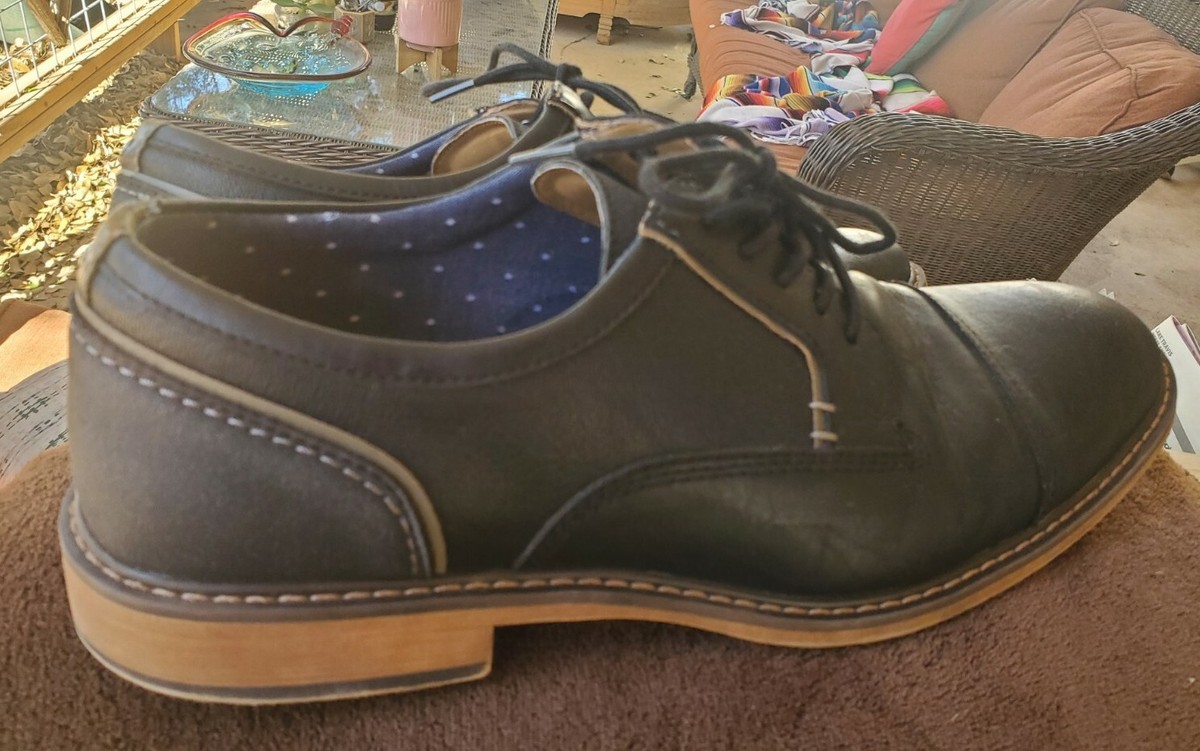 HAWKER RYE Black Speed Lace Derby Dress Shoe Men