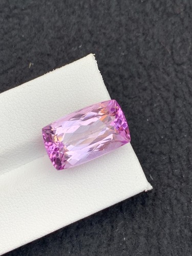 16 ct faceted pink kunzite dimension:19*11*9mm - Picture 4 of 9