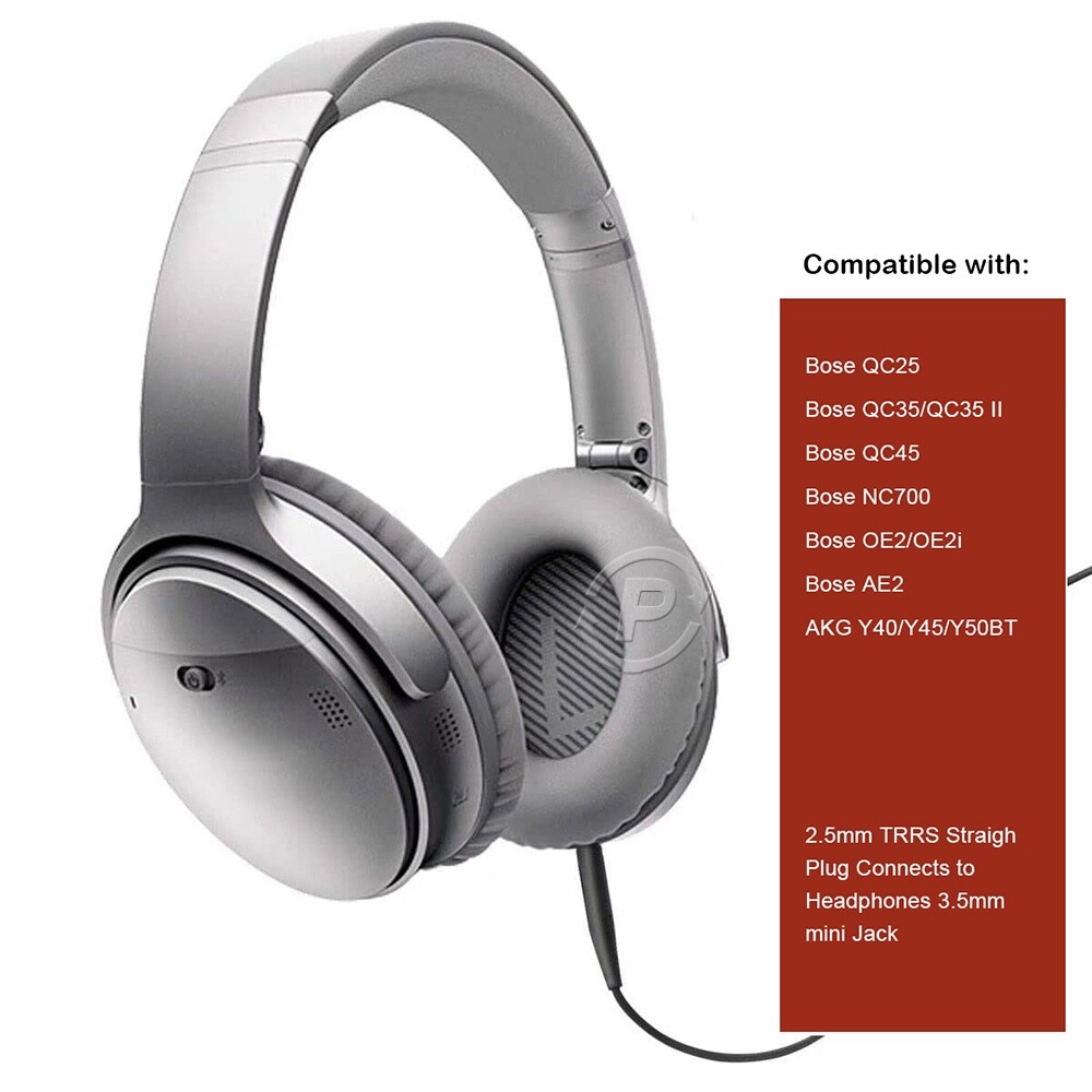 USB C to 2.5mm Cable For Bose 700 QC35 II QC45 OE2 Headphones